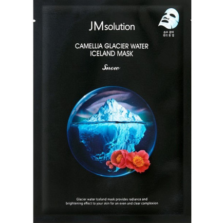 JMsolution Camellia Glacier Water Iceland Mask