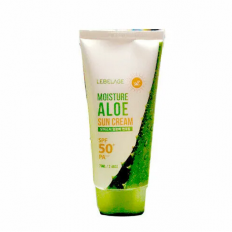 Солнцезащитный увлажняющий крем с экстрактом алоэ LEBELAGE Moisture Sun ...