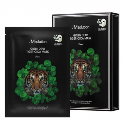 JM Solution Green Dear Tiger Cica Mask