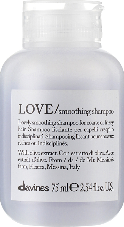DAVINES LOVE Shampoo Lovely Smoothing Shampoo
