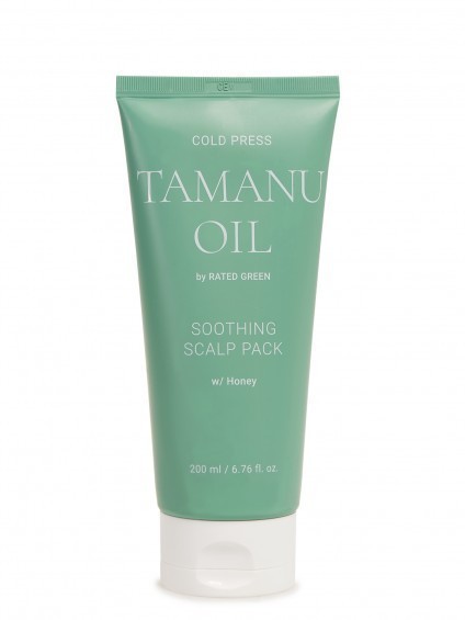 RATED GREEN COLD PRESS TAMANU OIL SOOTHING SCALP PACK