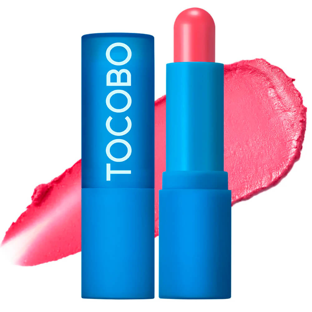 Кремовый оттеночный бальзам для губ Tocobo Powder Cream Lip Balm 032 Rose Petal