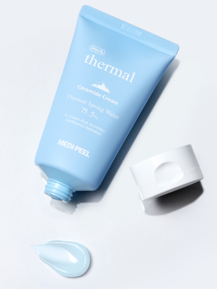 MEDI-PEEL Herb Thermal Ceramide Cream (120ml) Восстанавливающий крем с термальной водой
